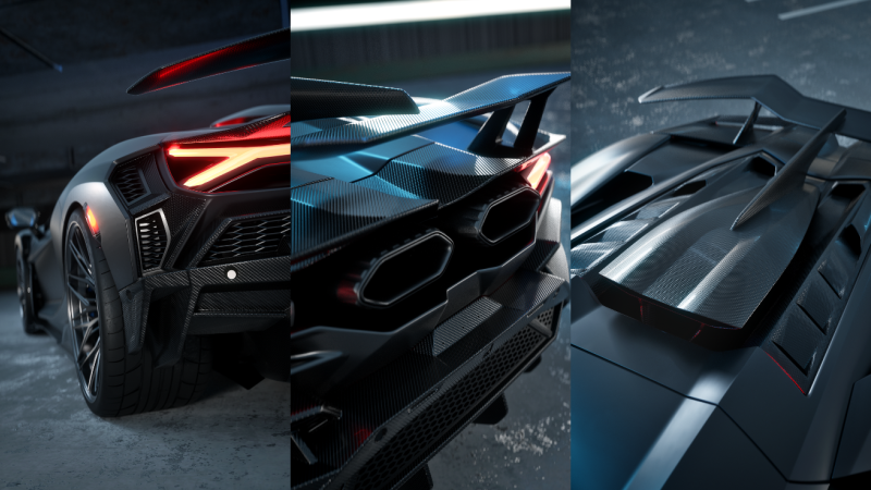 Photo of 1016 Industries Carbon Fibre Body Kit for the Lamborghini Revuelto - Image 8